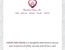 Tablet Screenshot of heartlandhouseinc.com